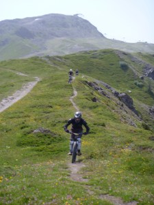 Descente VTT Valloire Sapinière Descente VTT Valloire Sapinière